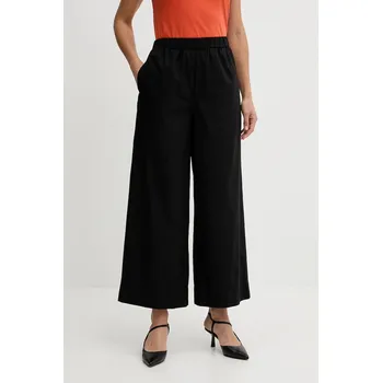 Dámské kalhoty Bavlněné kalhoty Tommy Hilfiger WW0WW45891 černá 99X, vel. 38