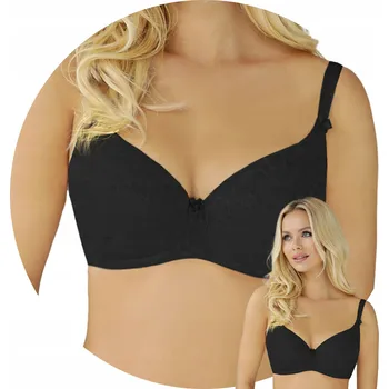 Podprsenka Unikat Bona Podprsenka vyztužená černá 85E