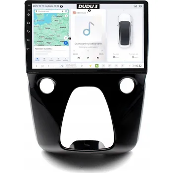 Autorádio DUDUAUTO AUTORÁDIO S NAVIGACÍ TOYOTA AYGO II 2014-2021 ANDROID DUDU3 QLED 4/64GB