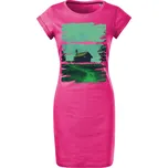 Bavlněné letní šaty Chata v přírodě Velikost: S, Barva: Purpurová