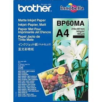Fotopapír Matný fotopapír Brother A4 145 g/m2 25 ks