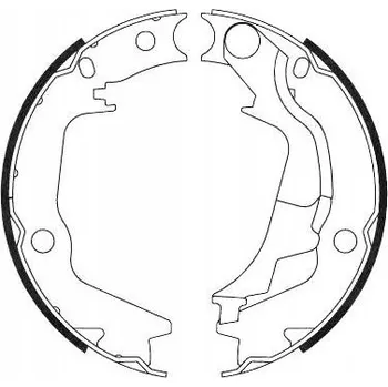 Zavěšení kol ČELISTI RUČNÍ BRZDY HYUNDAI GETZ 05-