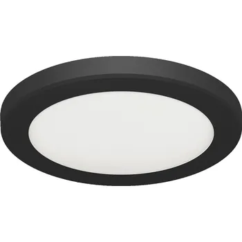 LED stropní svítidlo kulaté černé 24W 3 barvy světla OLGA LED C IDEUS