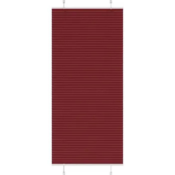 Roleta Roleta plisé Bordó Červená 90x200 cm Šířka látky