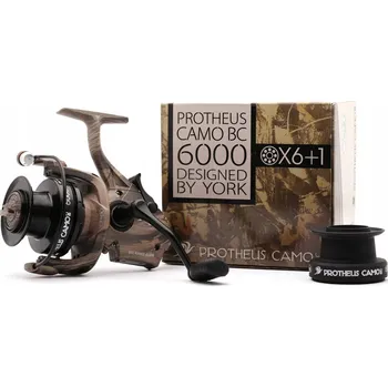 Rybářský naviják Naviják York Protheus Camo 4.7:1