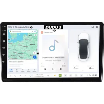 Autorádio AUTORÁDIO S NAVIGACÍ CITROEN BERLINGO II 2008-2018 ANDROID DUDU3 QLED 4/64GB