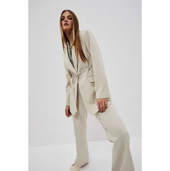 Dámské sako Dámské sako Moodo Moodo krémová 2179080