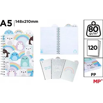 Zápisník Věci do KANCELÁŘE Kancelářské potřeby ZÁPISNÍKY a BLOKY Notes A5 148x210mm Frosty