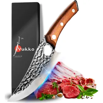 Kuchyňský nůž Japonský Nóż Myśliwski Ręcznie Kuty Profesjonalny Ostrý a Precizní