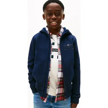 Chlapecká mikina Dětská mikina Tommy Hilfiger KB0KB10362.98.122.PPY2 námořnická modř 59X, vel. 104