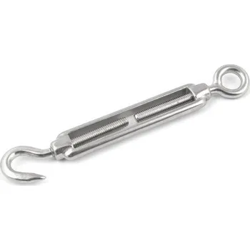 Šroub Šroub rýhovací oko-hák napínák M12 pro pletivo / sítě