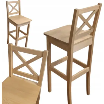 Barová židle Barová Židle O-Sofa dřevěný, odstíny hnědé 109 cm