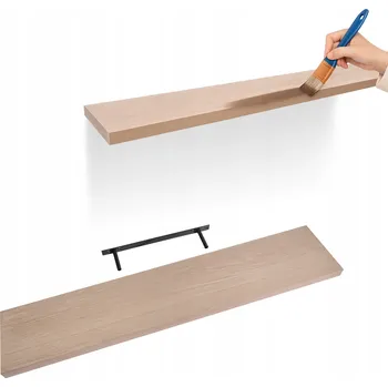 police Police z MDF desky Velano 118 x 23,5 cm dub přírodní