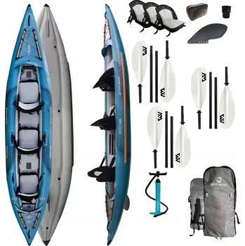 Kajak Kajak Spinera Tenaya 160 475 cm + 3x Pádlo Kp-1 + Pumpa 475 cm, 3místný