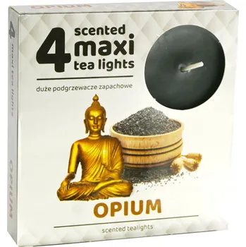 Svíčka Parafínová čajová svíčka Opium Admit