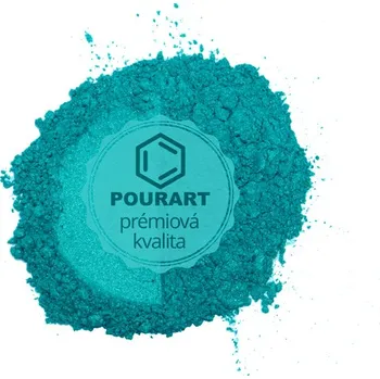 PourArt Metalický prášek DK48007 Pearl Azure Blue 10g