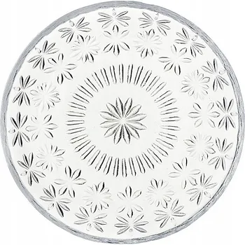 Talíř VILLA ITALIA Skleněný dezertní talířek 15 cm SPOSA