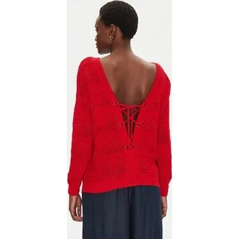 Dámský svetr Morgan Dámský Svetr MORGAN-251-MJUANI 928 IVOIRE/NOIR Krémový/Černý