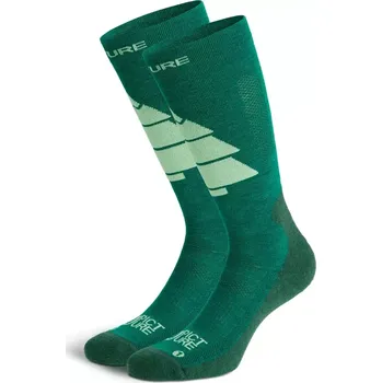 Pánské termoprádlo ponožky PICTURE Wooling SMOKE PINE velikost oblečení 40/43