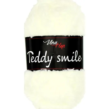 Galanterie Vlna-hep Teddy smile - dětská "medvídková" - polyester Teddy smile: 1009 Krémová do vanilkova