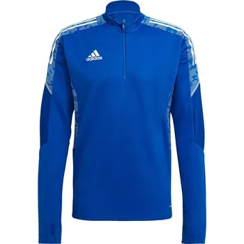 Pánská mikina PÁNSKÁ MIKINA ADIDAS CONDIVO 21 TRAINING TOP PRIMEBLUE MODRÁ GE5421 vel. S