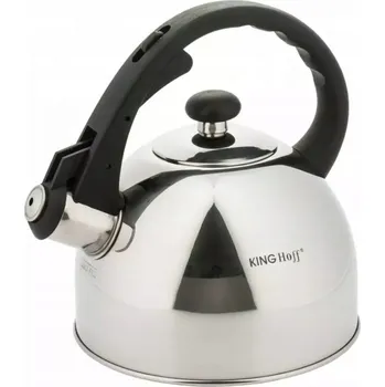 Varná konvice KONVICE OCELOVÁ S PÍŠŤALKOU 2.0L NA PLYN INDUKCI TRADIČNÍ STŘÍBRNÁ