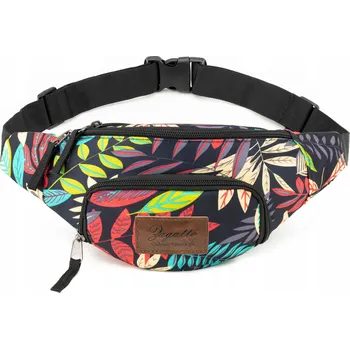 Ledvinka Barevná dámská ledvinka velká na opasku ledvinka taška ZAGATTO