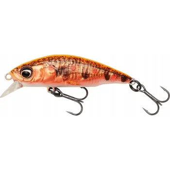 Umělá nástraha SAVAGE GEAR - Wobler 3D Sticklebait Twitch Sinking Fluo Orange Copper 4,5 cm 4 g