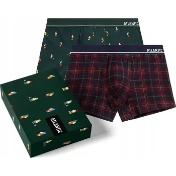 Atlantic Spodní Prádlo Boxerky zelené, velikost XXL