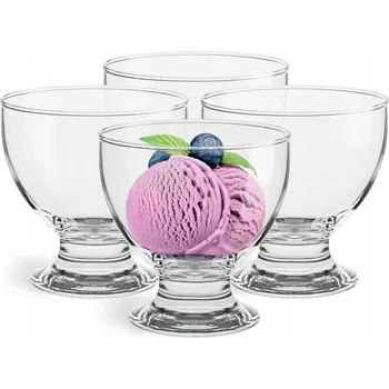 Sklenice Glasset Poháry Sofia, bezbarvé, 500ml, 4 ks