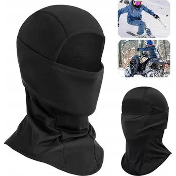 Kukla Cyklistická kukla na obličej, moto pod helmu fleecová větruodolná teplá