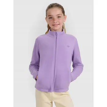 Chlapecké oblečení Dětská mikina 4F polyester fialová, velikost 158