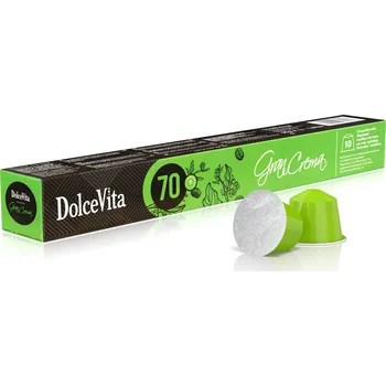 Dolce Vita Italfoods Kávové kapsle Italfoods Dolce Vita GRAN CREMA do Nespresso 10 kusů