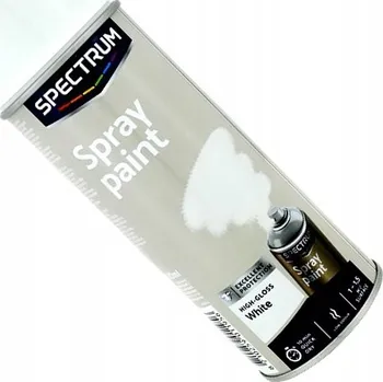 Barva ve spreji AKRYLOVÝ VE SPREJI 400ML BÍLÝ BARVA