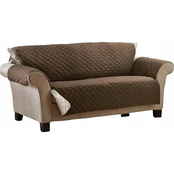 Napínací potah Potah na pohovku (kanape) Rozz hnědý