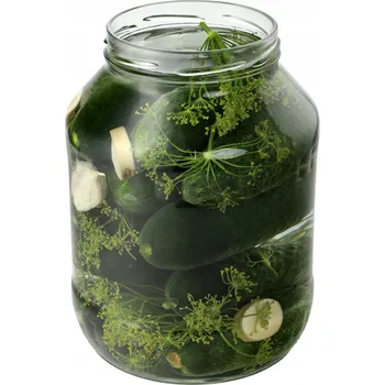 Sklenice Skleněná zavařovací sklenice Kadax Anna K4928 průhledný 2500 ml