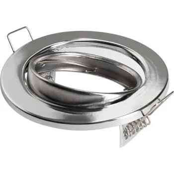 Svítidlo Optonica Podhledové bodové svítidlo vestavné výklopné kulaté Chrome