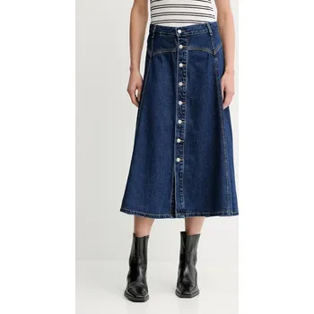 Dámské oblečení Džínová sukně Levi's 003NN námořnická modř 59X, vel. 26