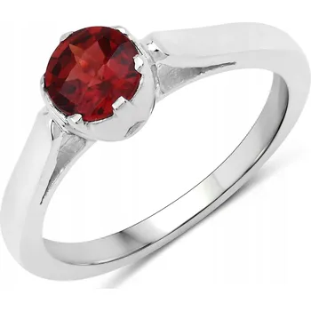 Prsten PRSTÝNEK S PŘÍRODNÍM GRANÁTEM, STŘÍBRO 925