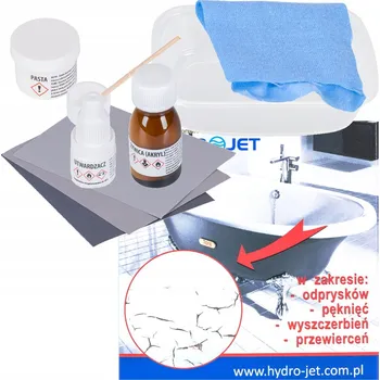 Vana Akrylátová čtvercová vana Hydro-Jet 10 x 5 cm