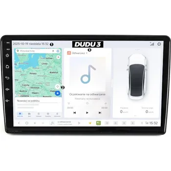 Autorádio AUTORÁDIO S GPS NAVIGACÍ DODGE CALIBER 2009-2012 DUDU3 QLED 4/64GB