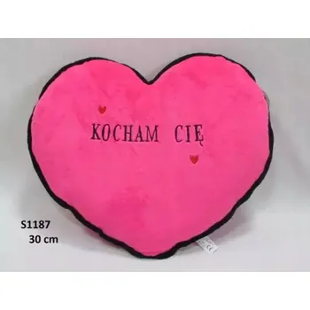 Polštář Valentýnský Polštář ve tvaru srdce 25 x 30 cm