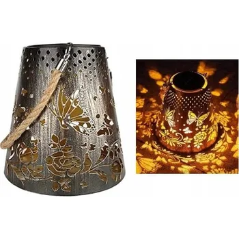 Venkovní osvětlení SOLÁRNÍ LAMPION LUCERNA LED ZÁVĚSNÁ VENKOVNÍ SVĚTLO DO ZAHRADY