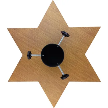 Stojánek na vánoční stromek Vánoční stojánek ocelový 51,5 x 51,5 cm hvězda