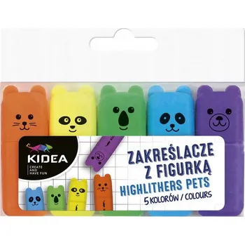 Fixy Kidea pro děti s motivem fixy , barevné, 5 ks