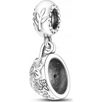 Přívěsek Přívěsek STŘÍBRO 925 s korálkem, Šálek Čaj