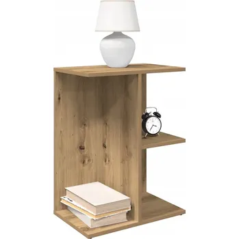 Noční stolek Noční stolky, 2 ks, dub artisan, 46,5x29x61 cm