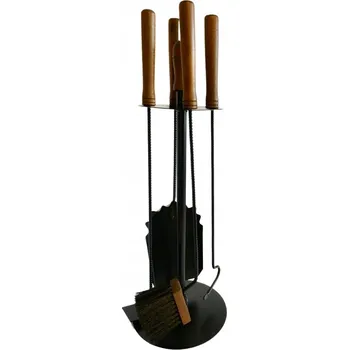 Krbové nářadí KRBOVÉ NÁŘADÍ PŘÍSLUŠENSTVÍ KE KRBU POHRABÁČ VYHRNOVAČ LOPATKA 5V1