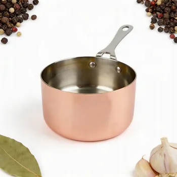 Hrnec HRNEC MINI HRNÍČEK 250 ml PRO SERVÍROVÁNÍ PODÁVÁNÍ JÍDEL VAŘENÍ Ø 8,5 CM