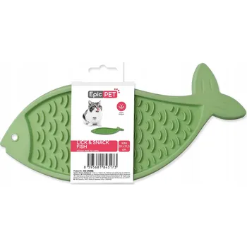 Hračka pro psa Lízací podložka LICKIMAT pro kočky a psy ryba 28x11,5 cm